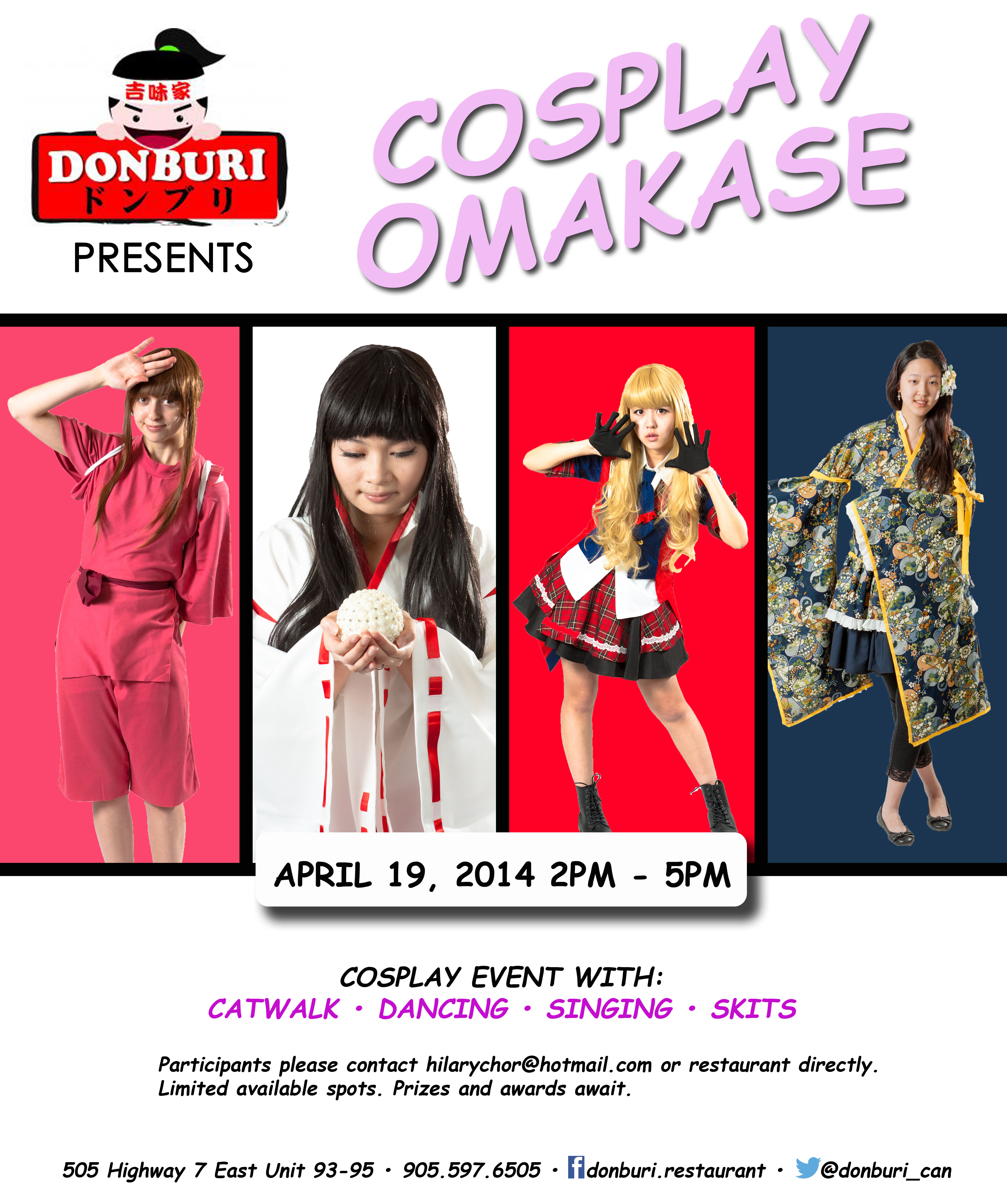 cosplay omakase event